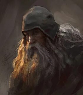 Old Wizard, Tomasz Chistowski on ArtStation at https://www.a