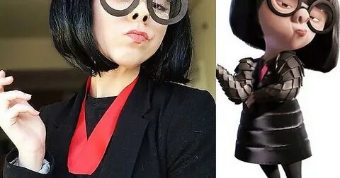 Edna Mode (Incredibles) Cosplay by boxturtlecosplay - Imgur