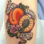 Juicy Peach Tattoo - Parryz.com