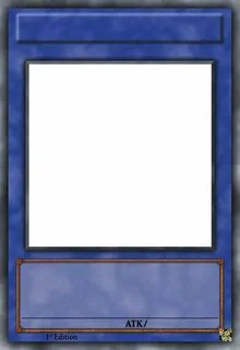 Yu-Gi-Oh Card Template Blank Template - Imgflip