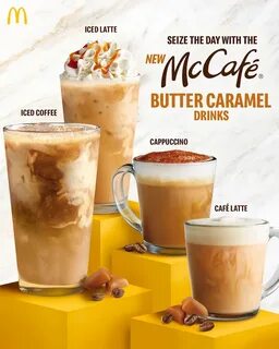 McDonald's Philippines Releases Butter Caramel Coffee Drinks