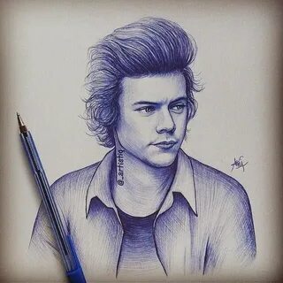 #Sketch #Harry #Styles Harry styles drawing, Celebrity drawi