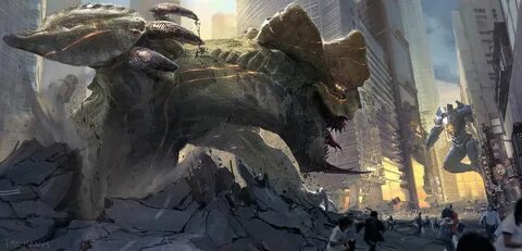 Hakuja vs Gipsy Avenger ( concept art) Pacific rim, Pacific 