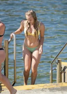 Olivia Deeble in Bikini at Clovelly Beach in Sydney GotCeleb