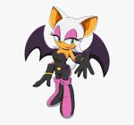 Rouge The Bat - Rouge The Bat Outfit, HD Png Download , Tran