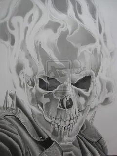 Ghost rider pictures, Ghost rider, Realistic drawings