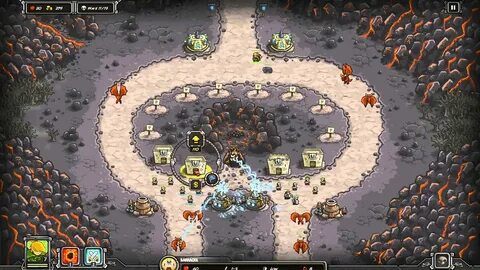 Kingdom Rush Walkthrough - Forsaken Valley - Campaign 3 Star