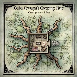 Curse of Strahd Curse of Strahd; Baba Lysaga's Creeping Hut 