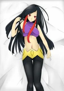 Safebooru - 00s 1girl azami (pokemon) bangs bare shoulders b