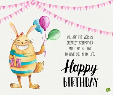 25 Best Happy Birthday Stepmom Quotes - Home DIY Projects In
