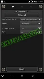 Settings For Glo Free Browsing Cheat On Your-Freedom Vpn.apk