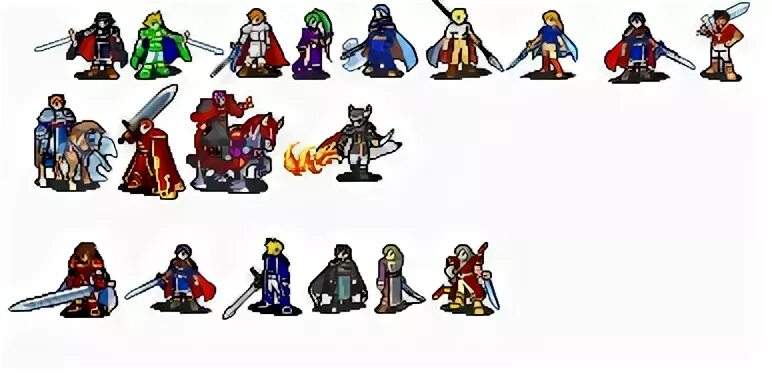 Da pixel art Fire emblem, Pixel art characters, Cool pixel a