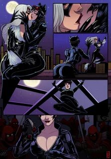 Catwoman x Black Cat comic by RamArtwork on @DeviantArt Blac