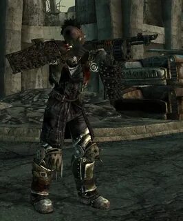 Fallout 3 Raider Iconoclast Armor - Draw-hairy