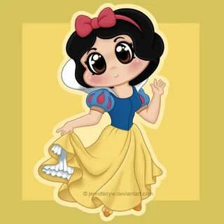 Chibi Snow White by Jennifairyw on deviantART Disney princes