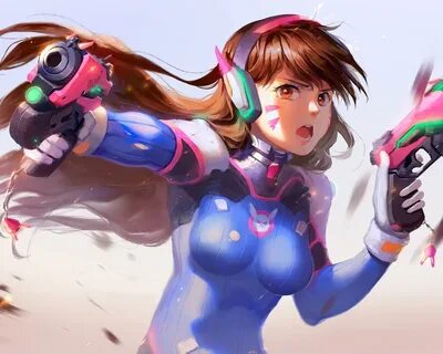 1280x1024 Dva Overwatch With Guns 4k 1280x1024 Resolution HD