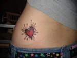 Фото тату сердце для девушки 04.02.2021 № 0022 - heart tatto