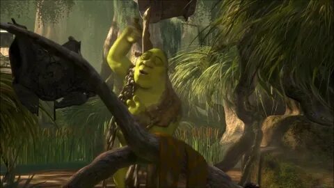 Shrek Takes A Mud Shower - YouTube