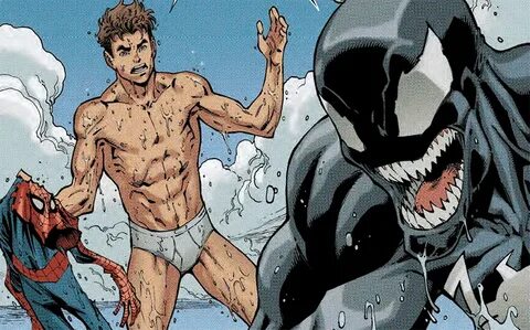 Spider-Man and Venom share homoerotic scene in new Marvel co