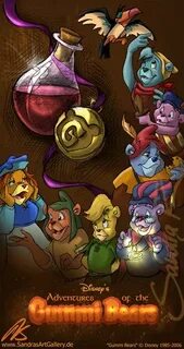 "Gummi Bears" Poster by SplatterPhoenix on deviantART Cartoo