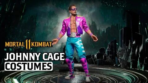 Mortal Kombat 11 - Johnny Cage Costumes - YouTube