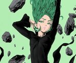 #Anime One-Punch Man Green Hair One-Punch Man - Season 2 Tat