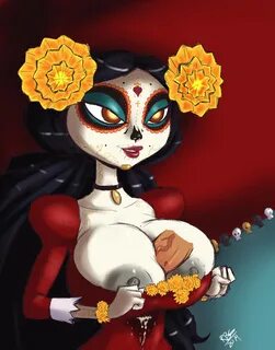 la muerte (the book of life) drawn by randomboobguy Danbooru