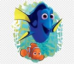Wall decal Finding Nemo Painting Art, dory disney, poster, y