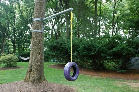 How To Hang A Rope Swing Between Two Trees - Inspiration Gui