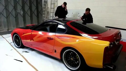 Suprastylin' Supra turbo full colour wrap - YouTube