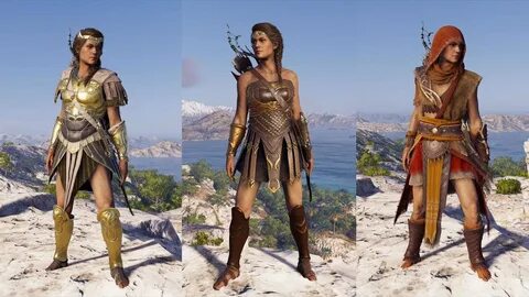 Assassin's Creed Odyssey - All Legendary Armor Sets for Kass