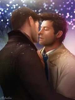 Christmas Lights by NaSyu Destiel, Supernatural destiel, Des