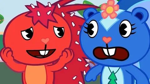 Flaky and Petunia from Feel the Feeling episode by NemaoHTF 