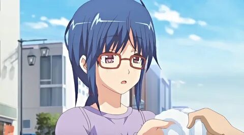 Haitoku no Kyoukai Ravages a Blue-Haired Beauty.