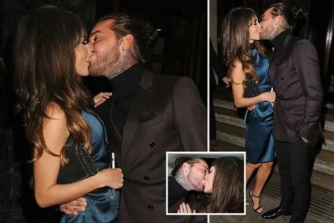 Towie's Megan McKenna and Pete Wicks can't keep their hands 