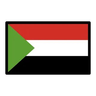 Sudan flag emoji clipart. Free download transparent .PNG Cre