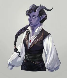 Rachel Denton ✨ on Twitter Character portraits, Tiefling fem