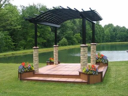 Arched Vinyl Pergola Kits Pergola, Pergola plans diy, Outdoo