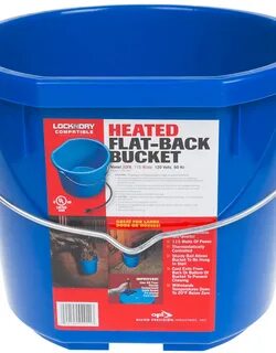 BUCKET HEATED FLAT-BACK - Toll Booth Saddle Shop