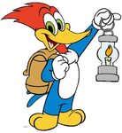 Woody Woodpecker Holding Lalten - DesiComments.com