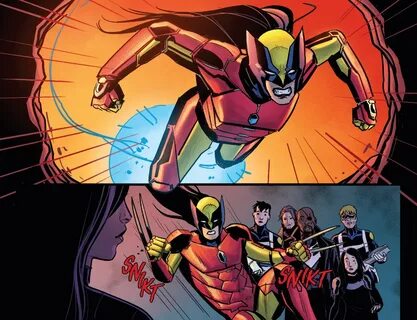 All New Wolverine Using Iron Man’s Armor - Comicnewbies