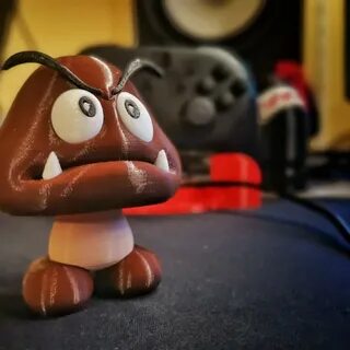 3D Print of GOOMBA by Lennert