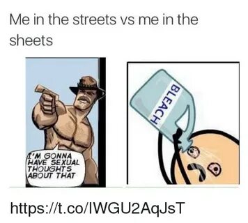 Me in the Streets vs Me in the Sheets M GONNA HAVE SEXUAL TH