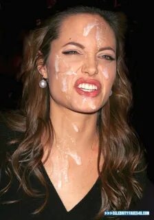 Angelina Jolie Cumshot Facial 001 " Celebrity Fakes 4U