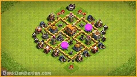 The ULTIMATE TH5 HYBRID/TROPHY defense Base 2021!! Town Hall