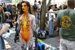 Outdoor Nude Body Paint - Photo #14