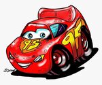 Lightning Mcqueen Cars 2 Drawing Cartoon - Car 2 Drawing, HD