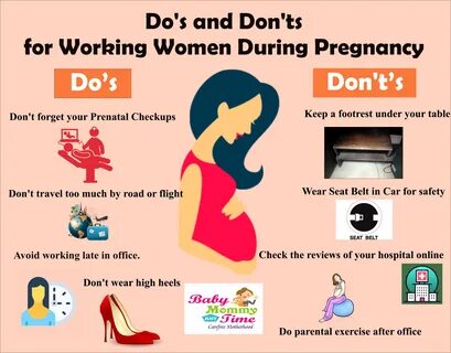 Do's and Don'ts for Working Women During Pregnancy - Babymommytim...