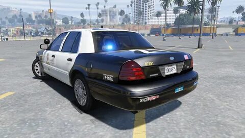 LAPD 2011 Slicktop Crown Victoria Gang Unit - GTA5-Mods.com