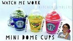 Mini Frappe Cup Keychains - YouTube